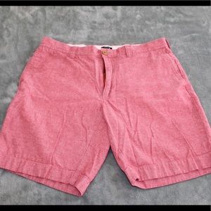 J. Crew men’s red cotton shorts